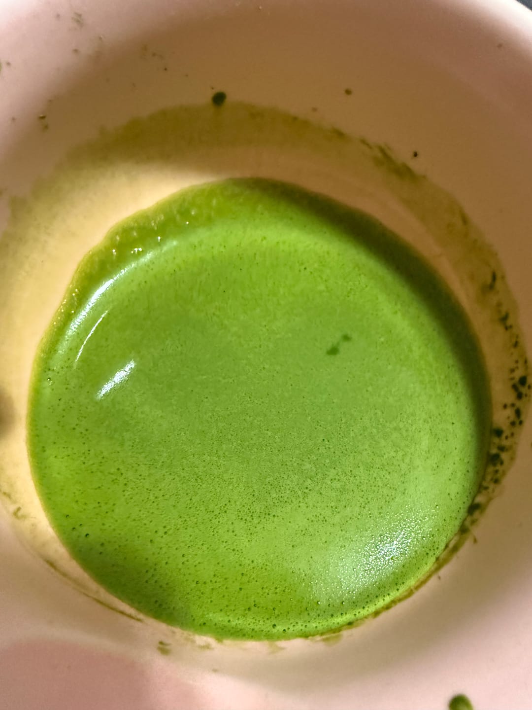 Customer photo review of Saemidori Matcha Henta