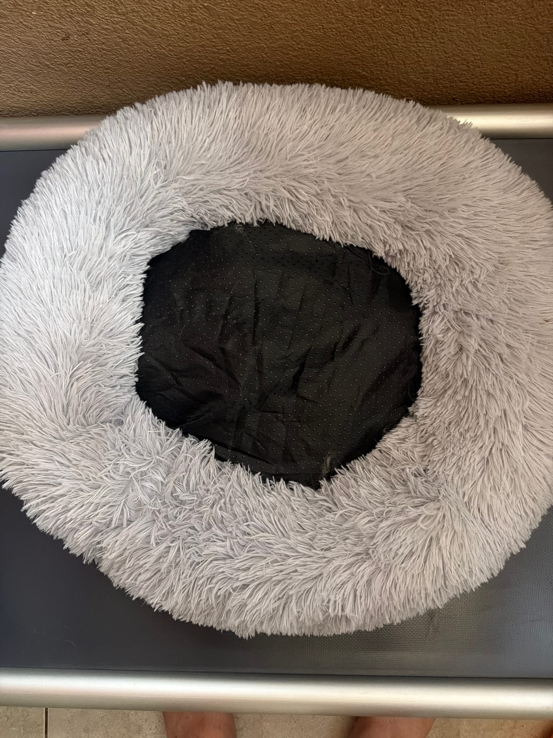 Customer photo review of The Original Fluffy Bean® Pet Bed