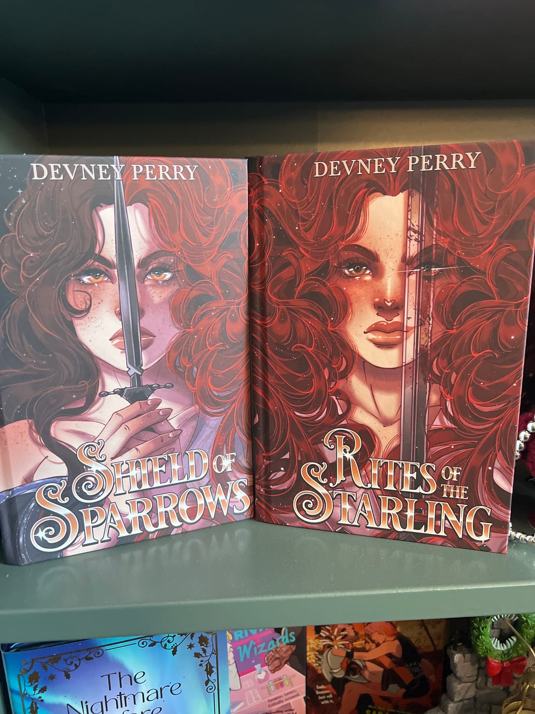 Customer photo review of PS Hardcover SE Rites of the Starling by Devney Perry