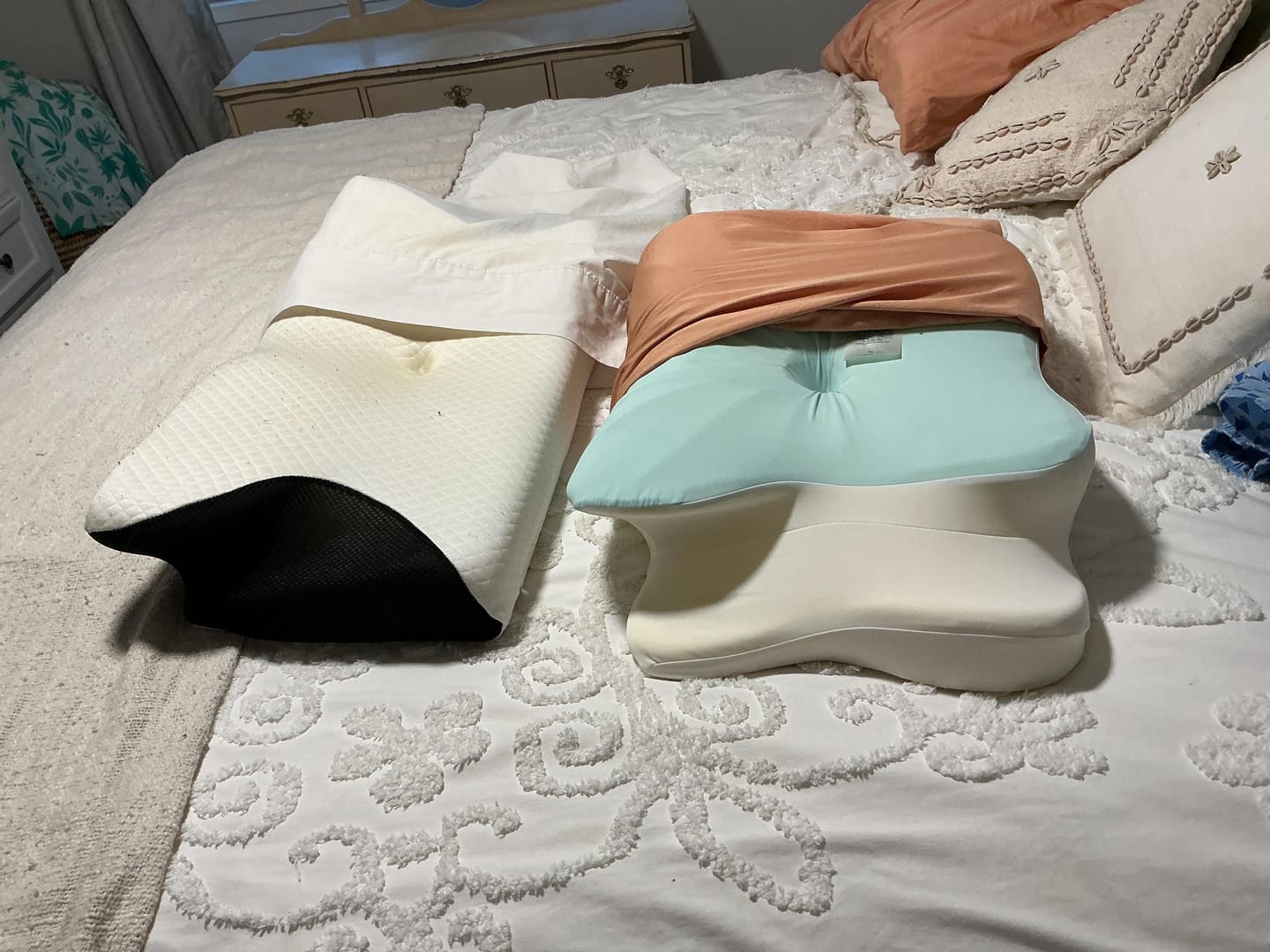 Customer photo review of Sleepsake Butterfly Pillow