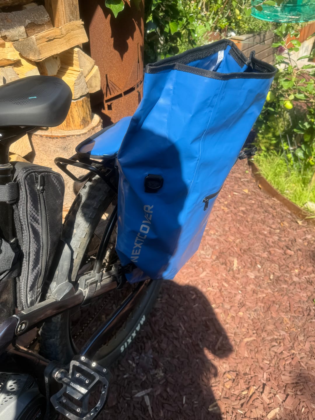 Customer photo review of NextBag 3in1 Fahrradtasche - dein Begleiter für den Alltag
