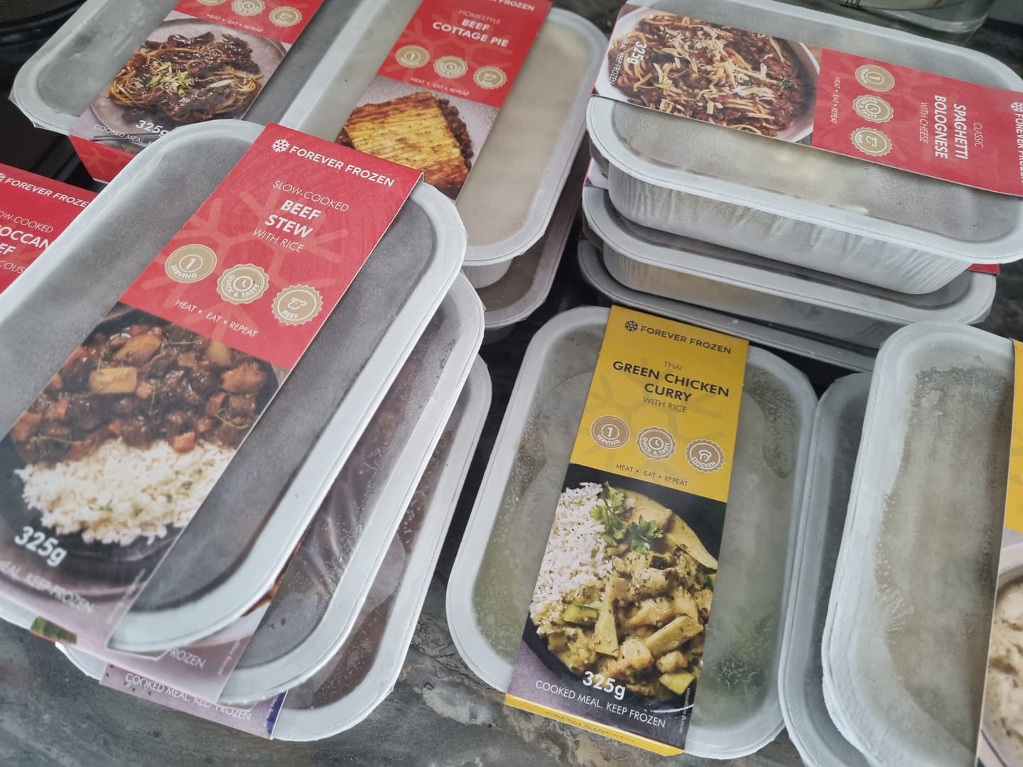 Customer photo review of BEEF & CHICKEN - Value Pack - 24 x Meals