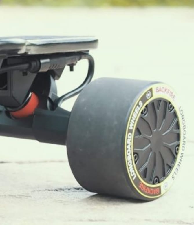 Customer photo review of Hub Motors For Backfire G2 Black, Galaxy, ERA & ERA 5