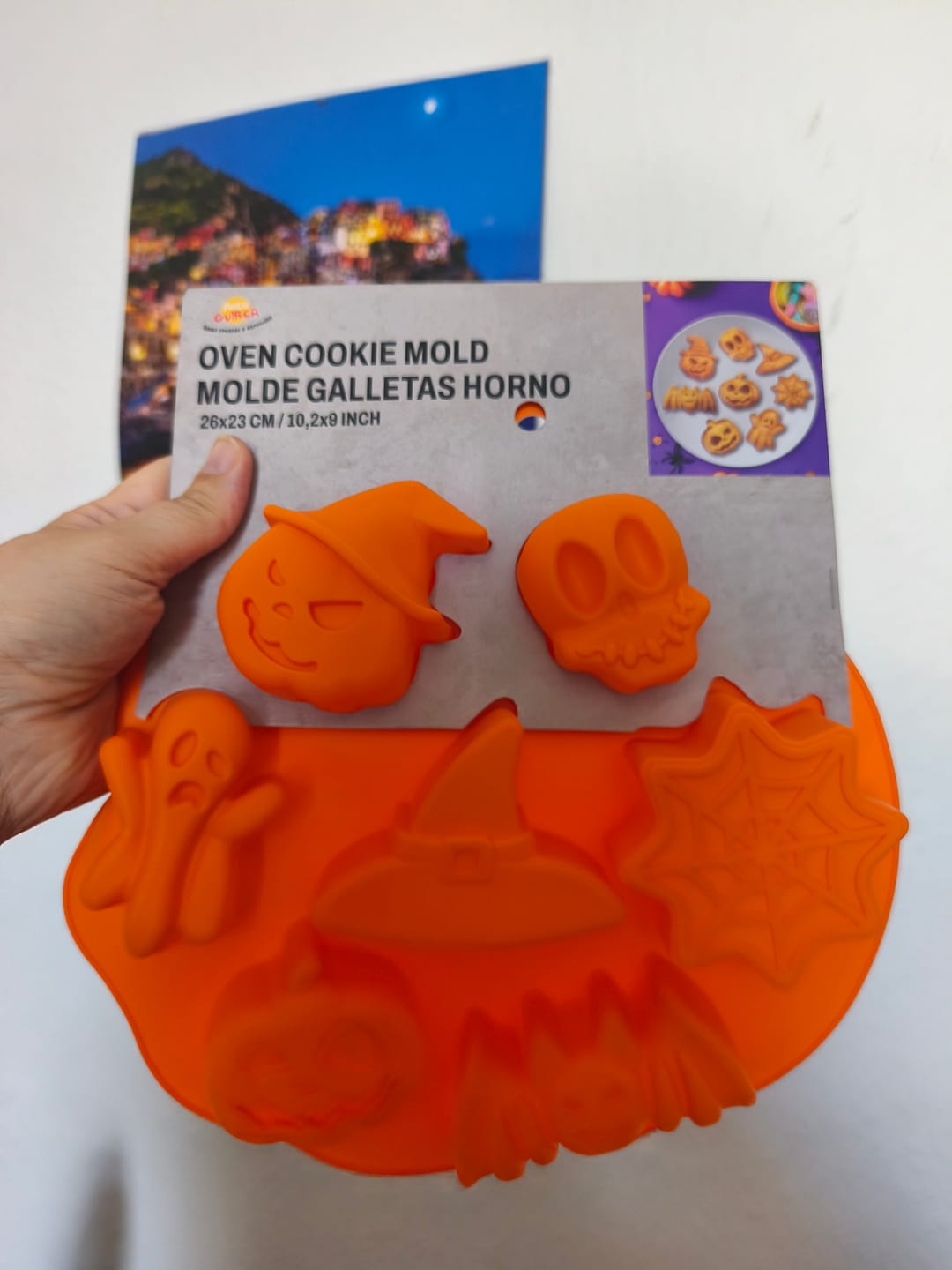 Customer photo review of Halloween Silikon Backformen mit Kürbis, Geist & Co.