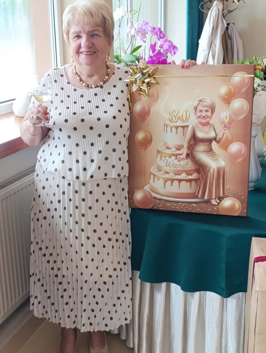Customer photo review of Karykatura ze zdjęcia – Urodzinowa #9