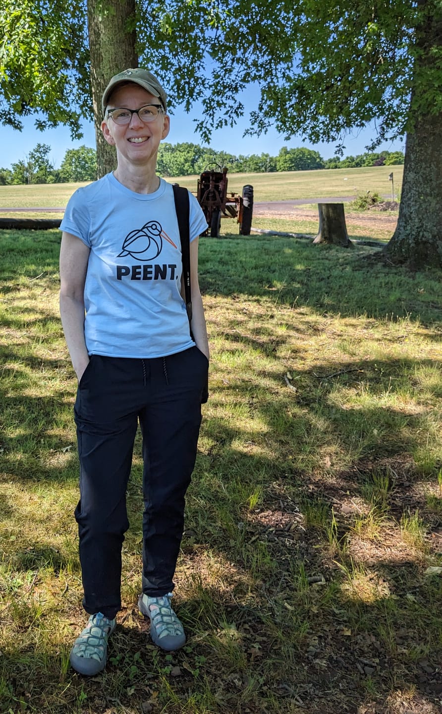 Customer photo review of Peent Woodcock Tee