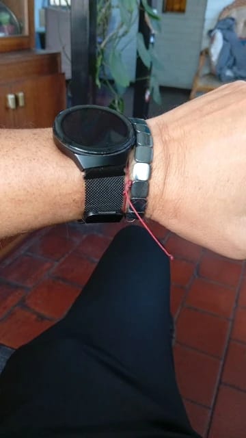 Customer photo review of Ferros® Hematite Bracelet