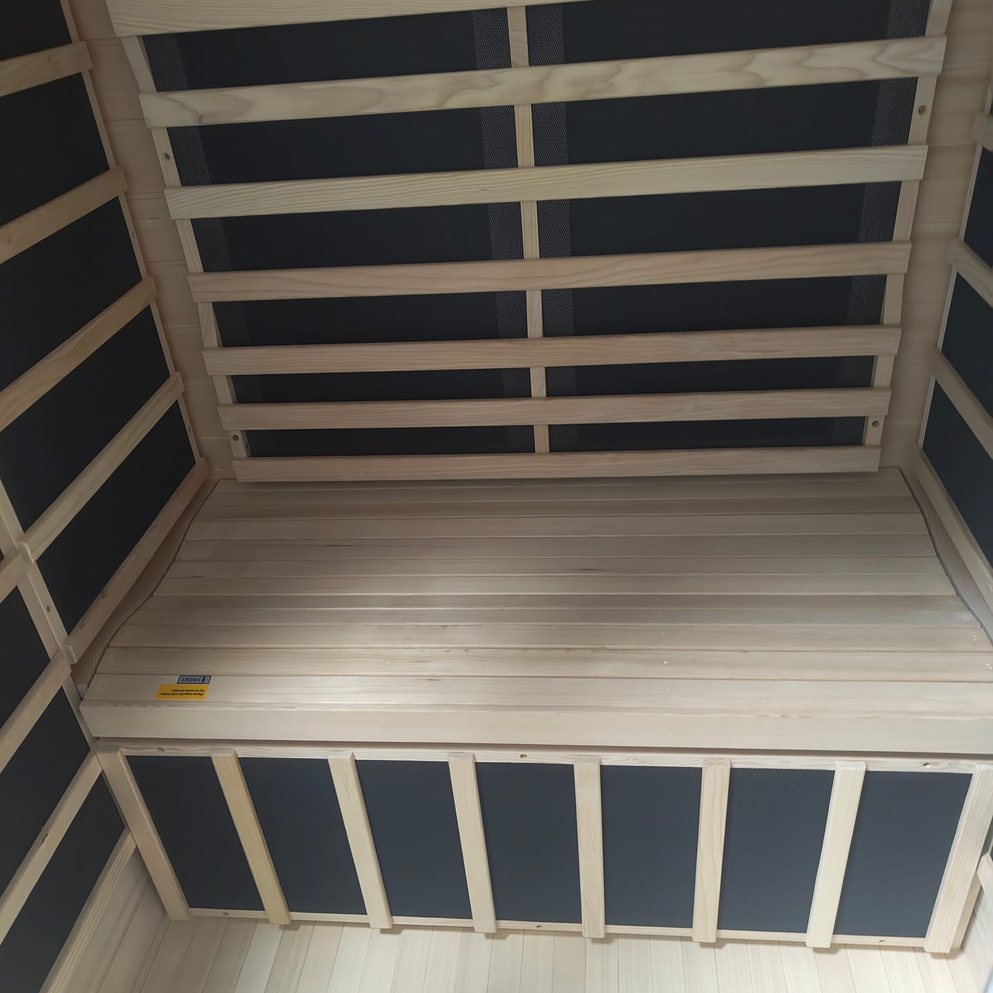 Customer photo review of Kylin Superior Ultra Low EMF Carbon Far Infrared Sauna 2 people - K8204 PRO