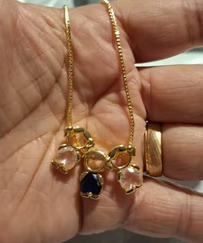 Customer photo review of Nivora – Kinder-Halskette