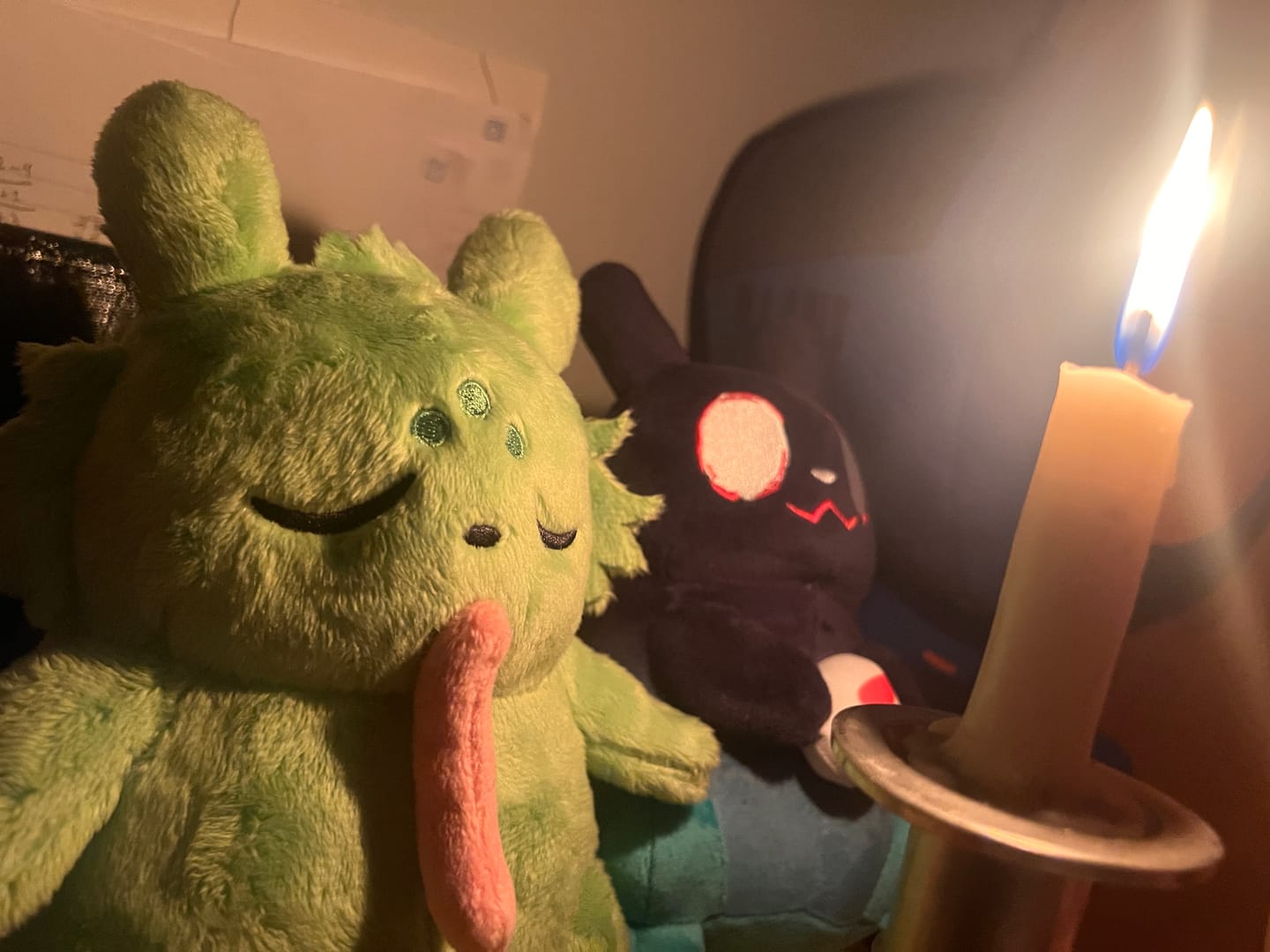 Customer photo review of Rain World - Saint Slugpup Plush