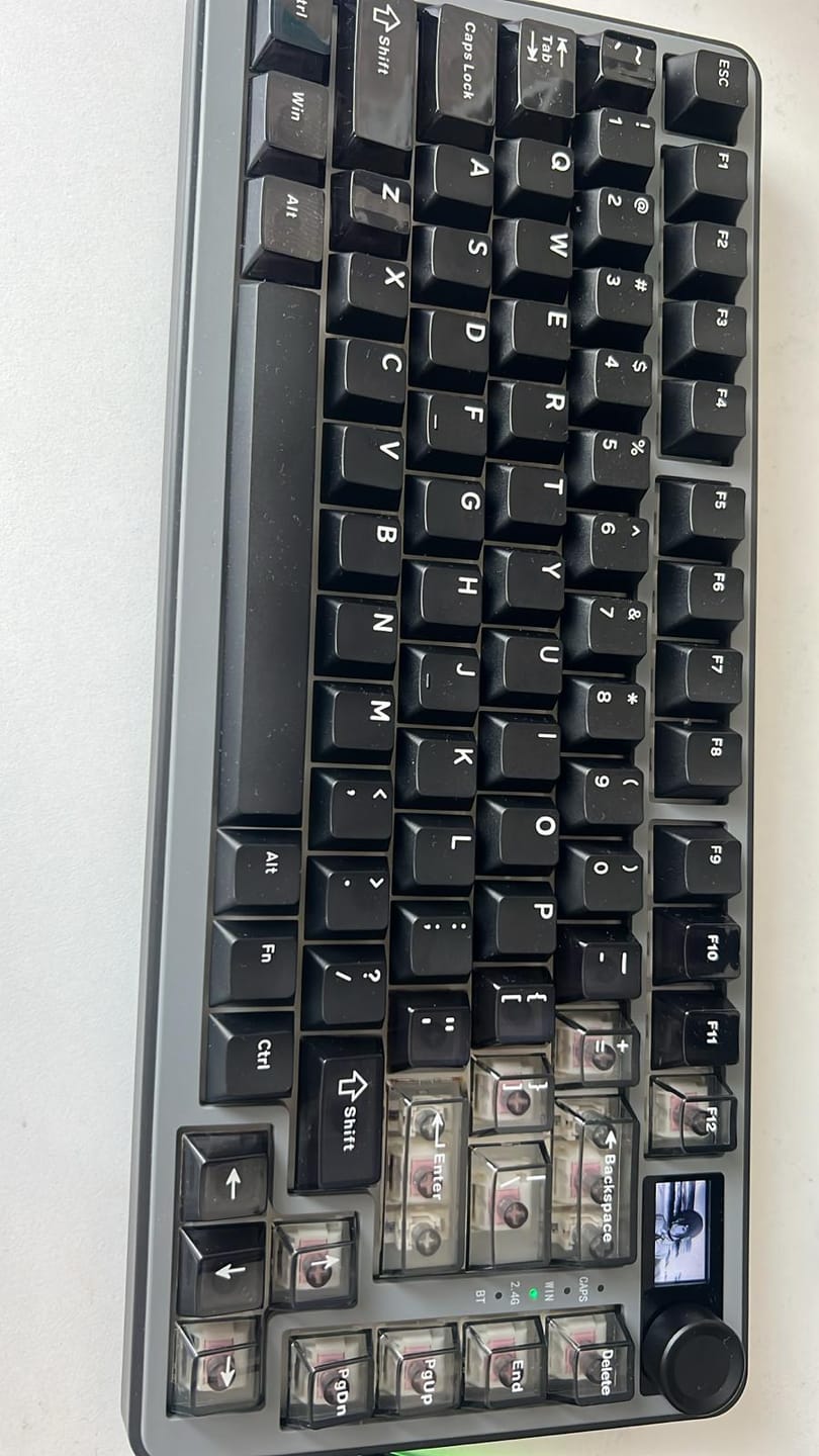 Customer photo review of YUNZII B75 Pro Max Mekanik Klavye