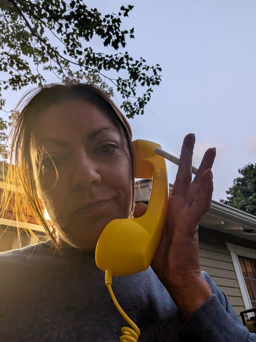 Customer photo review of ☎️ Retro telephone handset with Type-C interface 📞