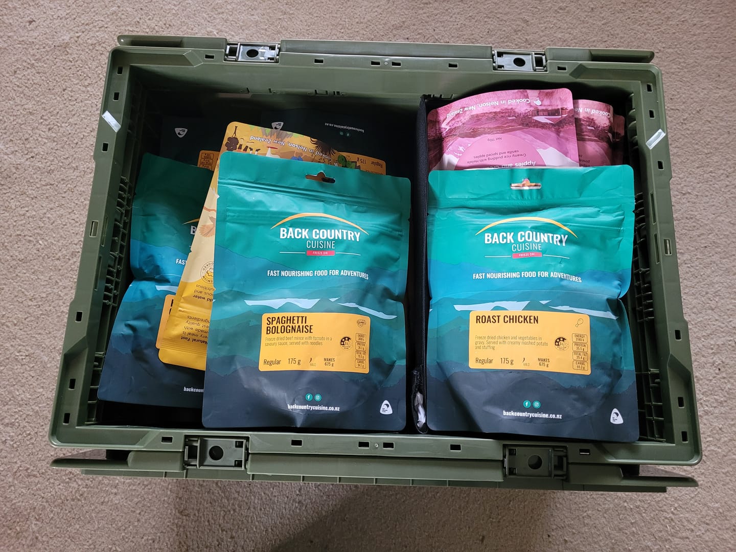 Customer photo review of Gear Storage Box
