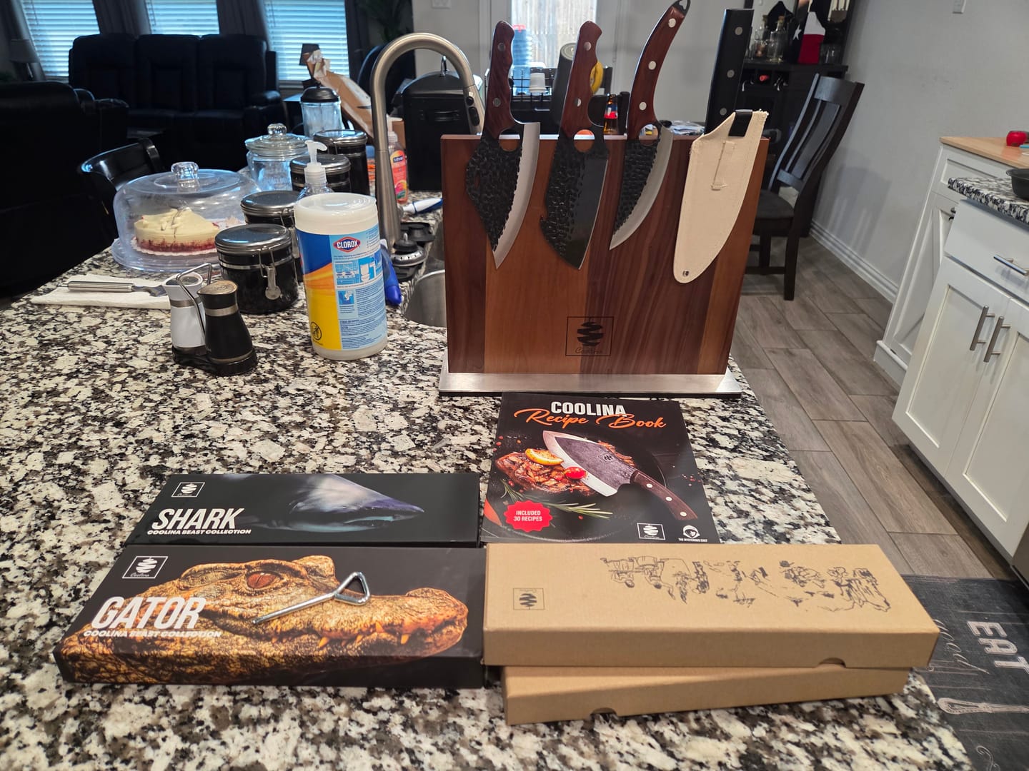 Customer photo review of Gator 7.6" Butcher Knife