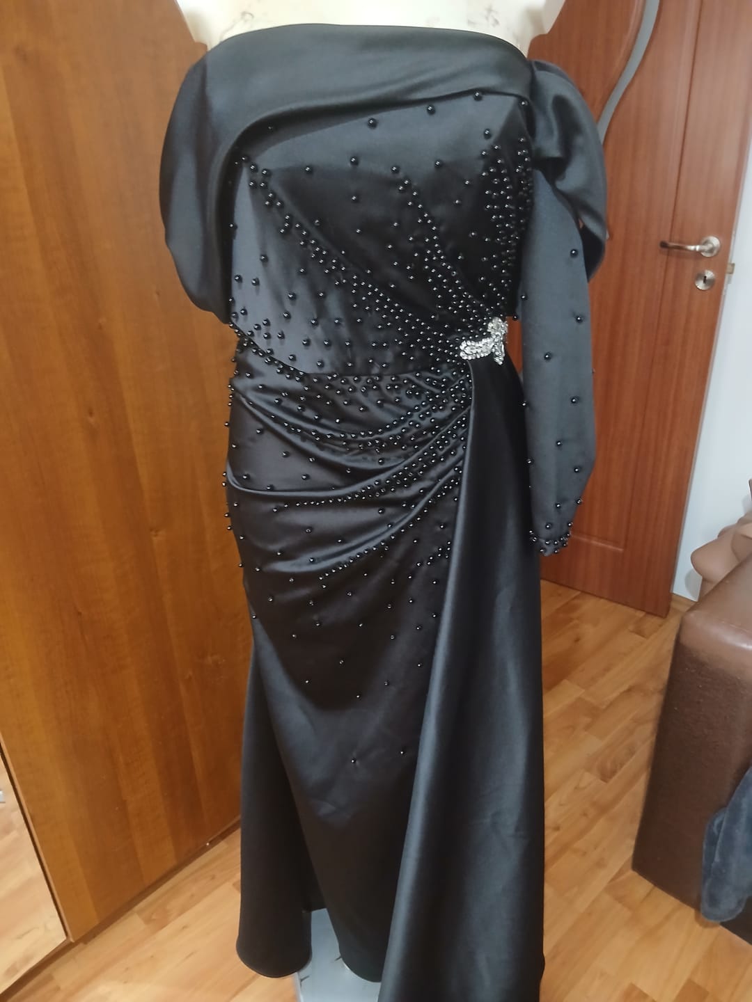 Customer photo review of Tafta Elastica Premium Sidefata Neagra