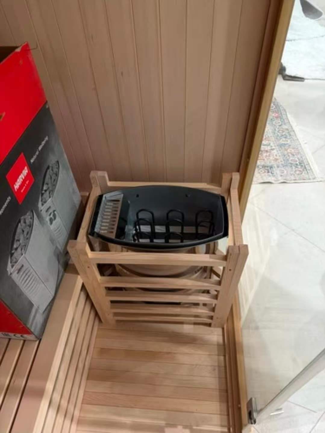 Customer photo review of SAUNAONES® Traditional Steam Sauna Room Luxury 3
