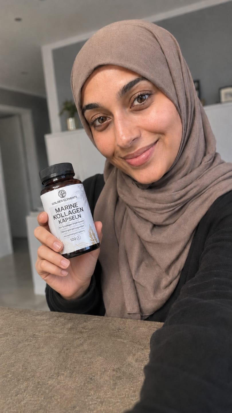 Customer photo review of Kollagen Halal Fisch Marine - Kapseln