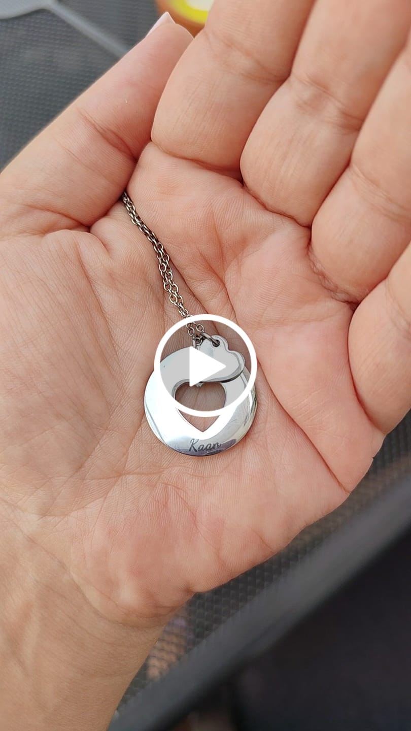 Customer video review of Necklace: Cut-Out Heart
