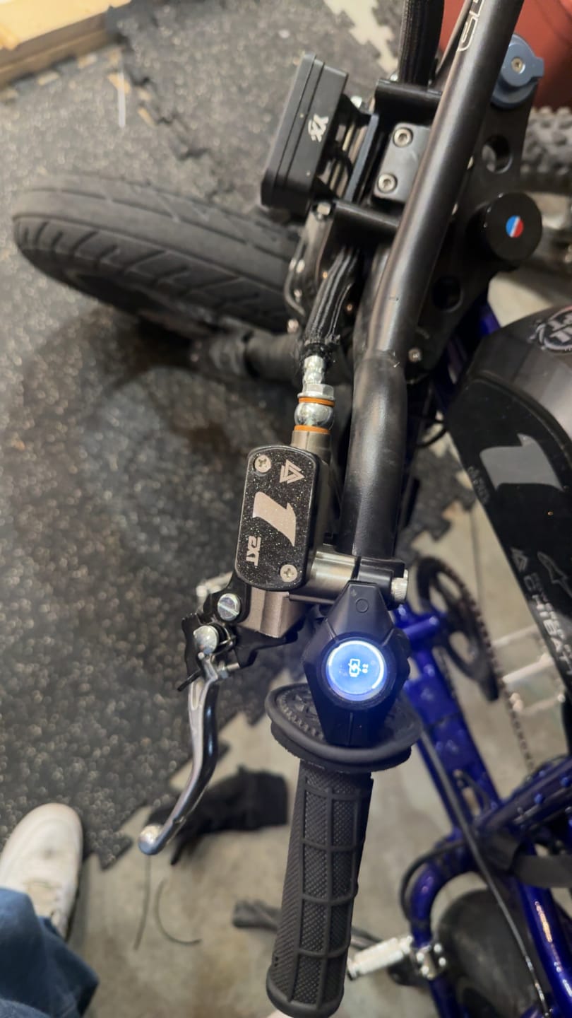 Customer photo review of Ultra Bee Brake for e-bikes (Super73, Macfox, Ridstar, and More)