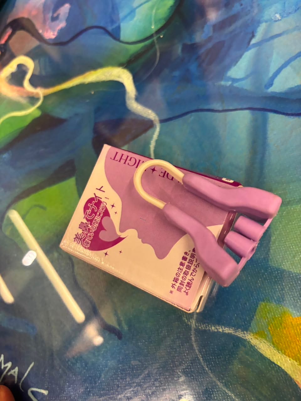 Customer photo review of Sculptics Nose Sculpting Tool