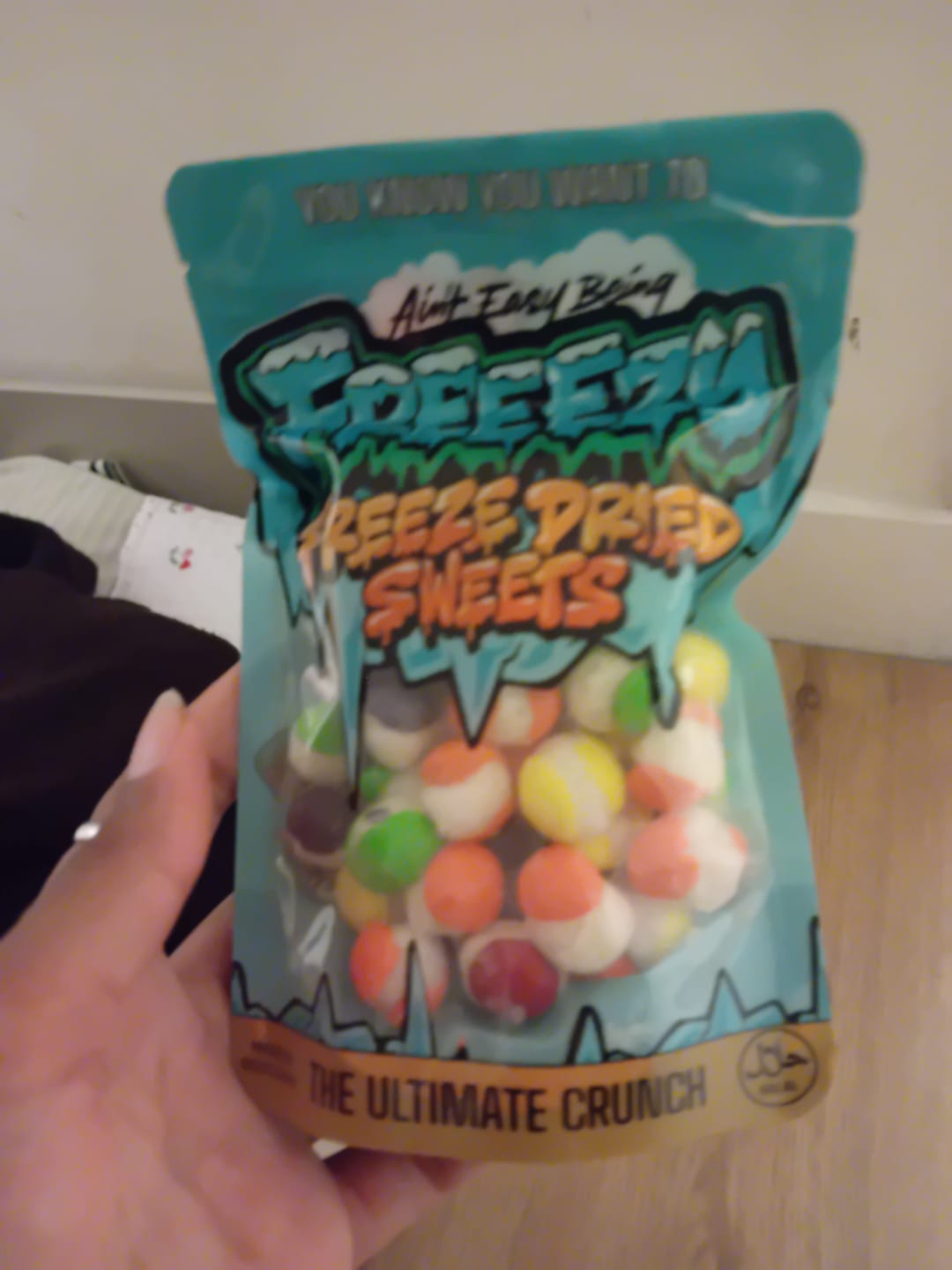 Customer photo review of Freeze Dried Skittles