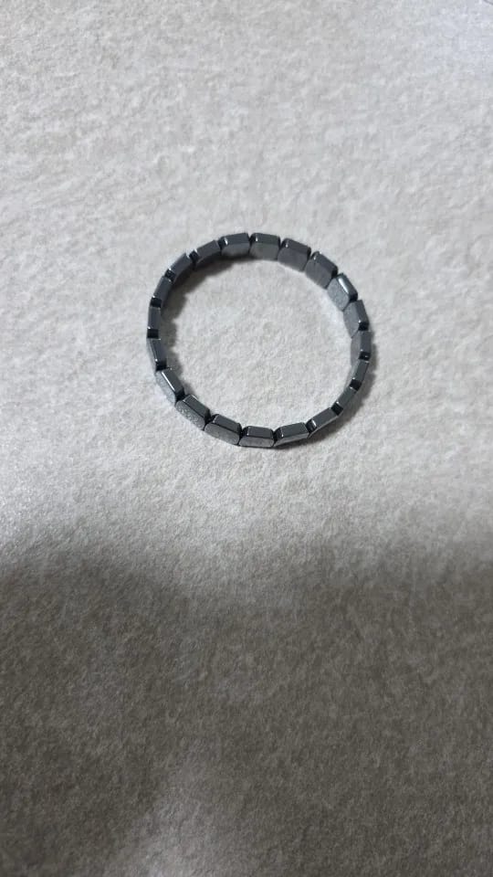 Customer photo review of Ferros® Hematite Bracelet