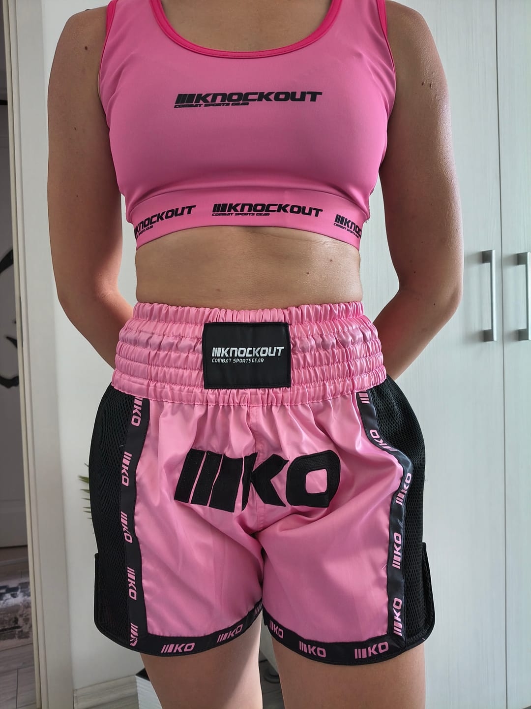 Customer photo review of Sort Kickbox Knockout Bubble Pink Copii