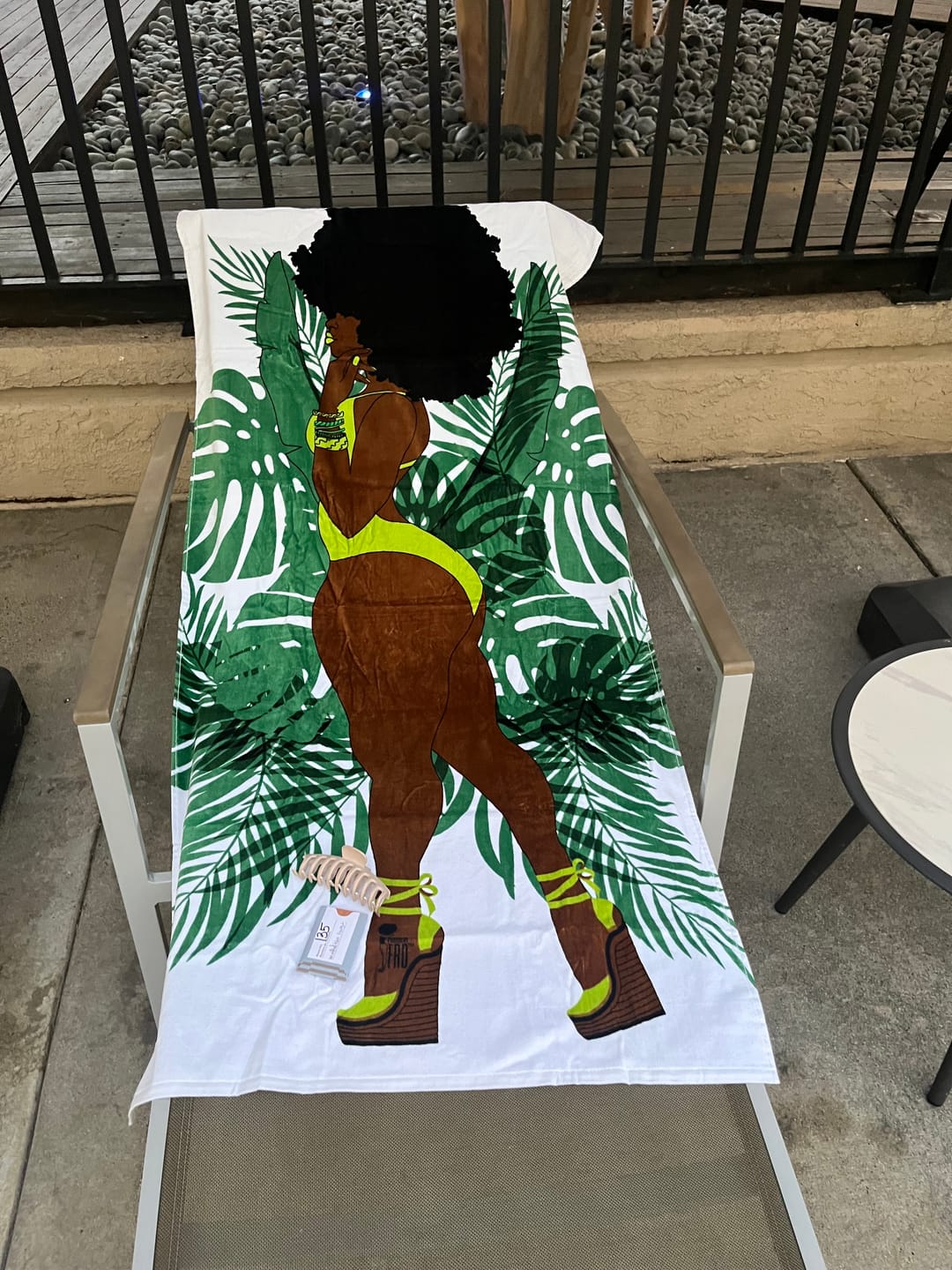Customer photo review of June Beach Towel