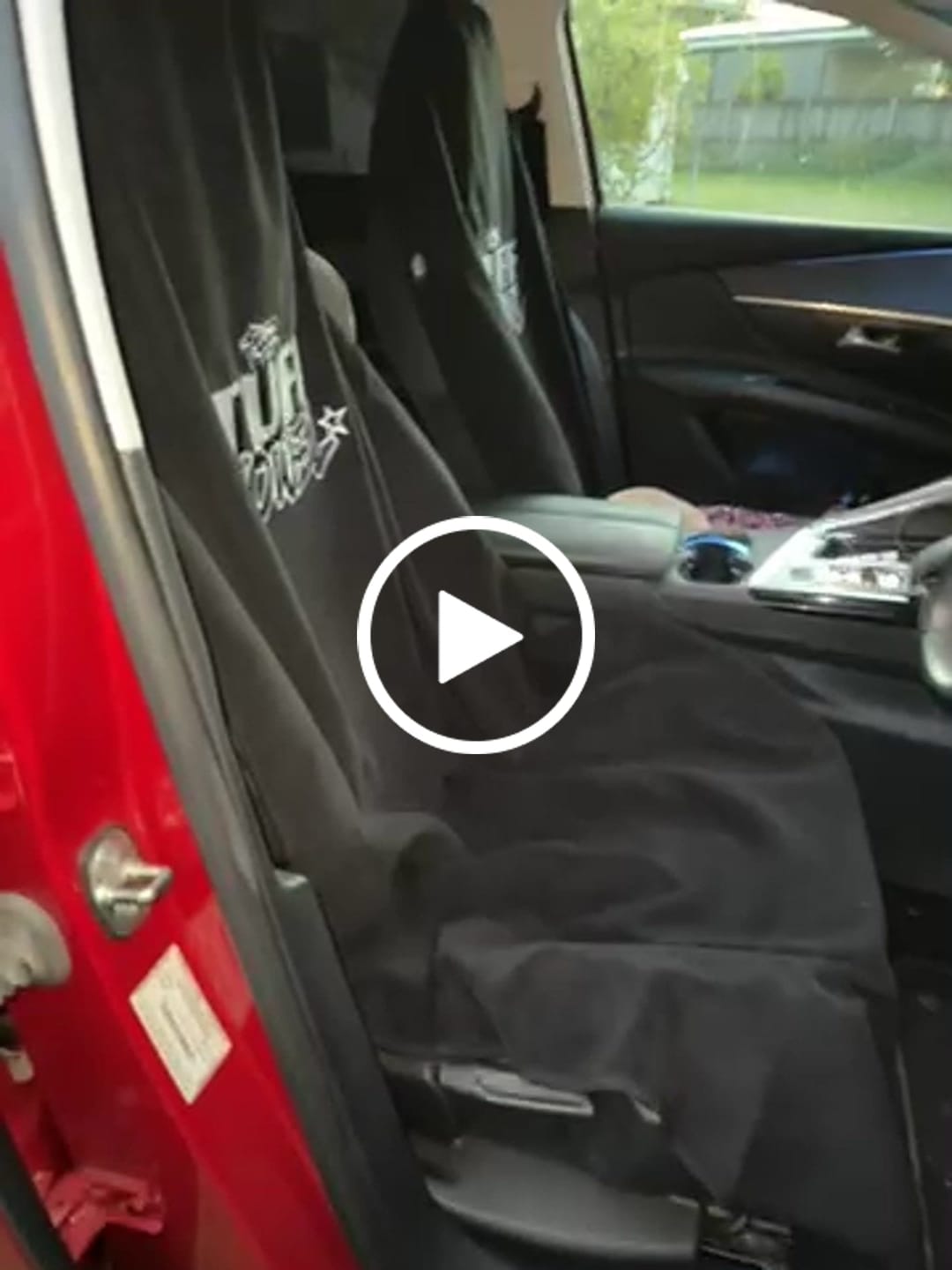Customer video review of Waterproof Car Towel Seat Cover - The OG