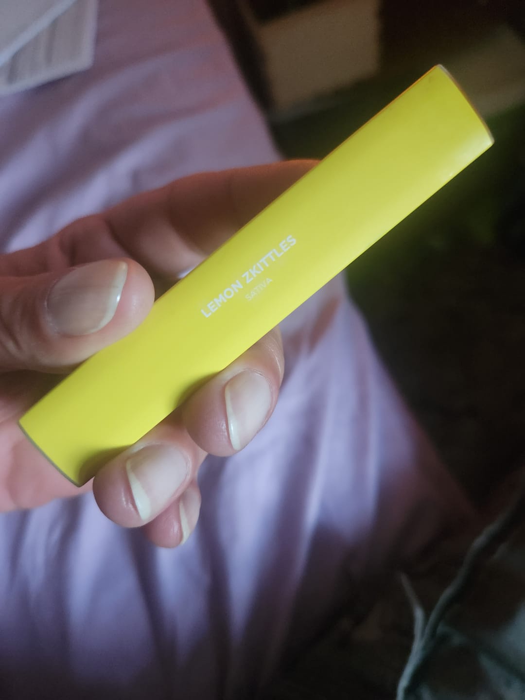 Customer photo review of Kush Burst - 2G THCa Lemon Zkittles (Sativa)