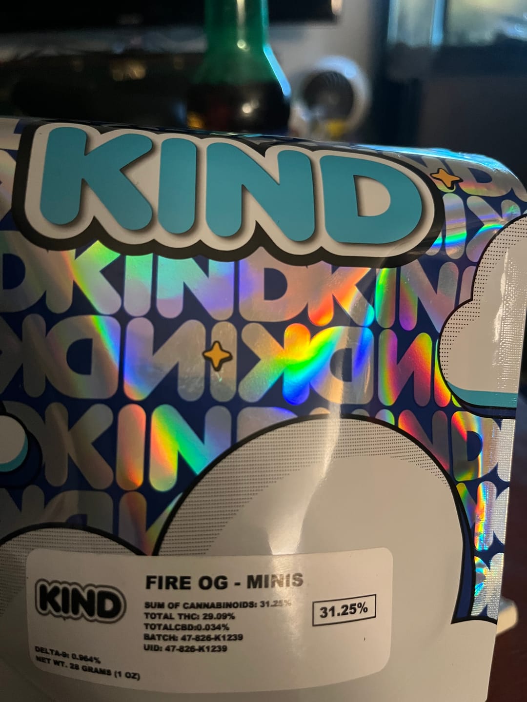 Customer photo review of Fire OG - Minis - 28 Grams - Indica