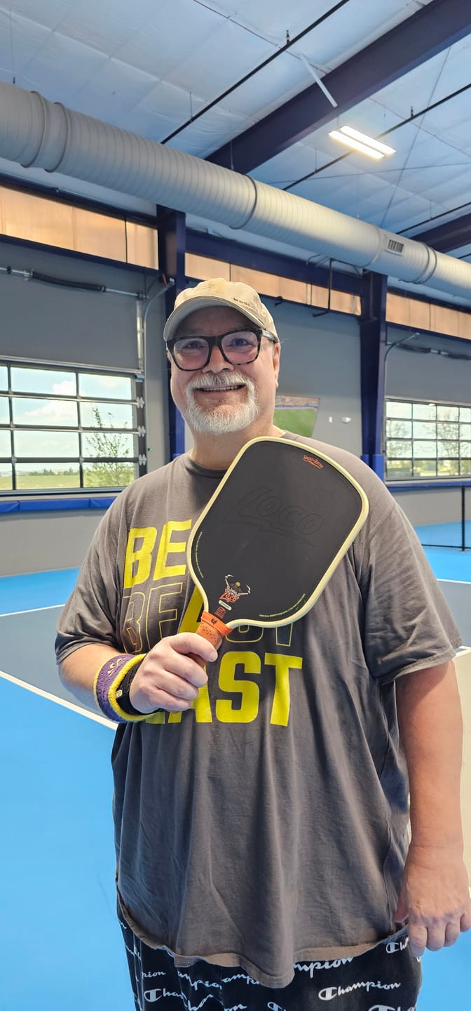 Customer photo review of The Loco 16mm Pickleball Paddle Standard