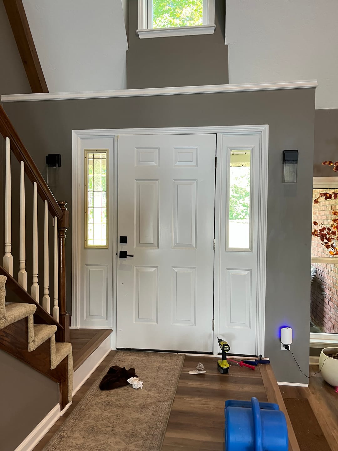 Customer photo review of Clear 1 Lite Glass and Frame Kit (Half Sidelite)