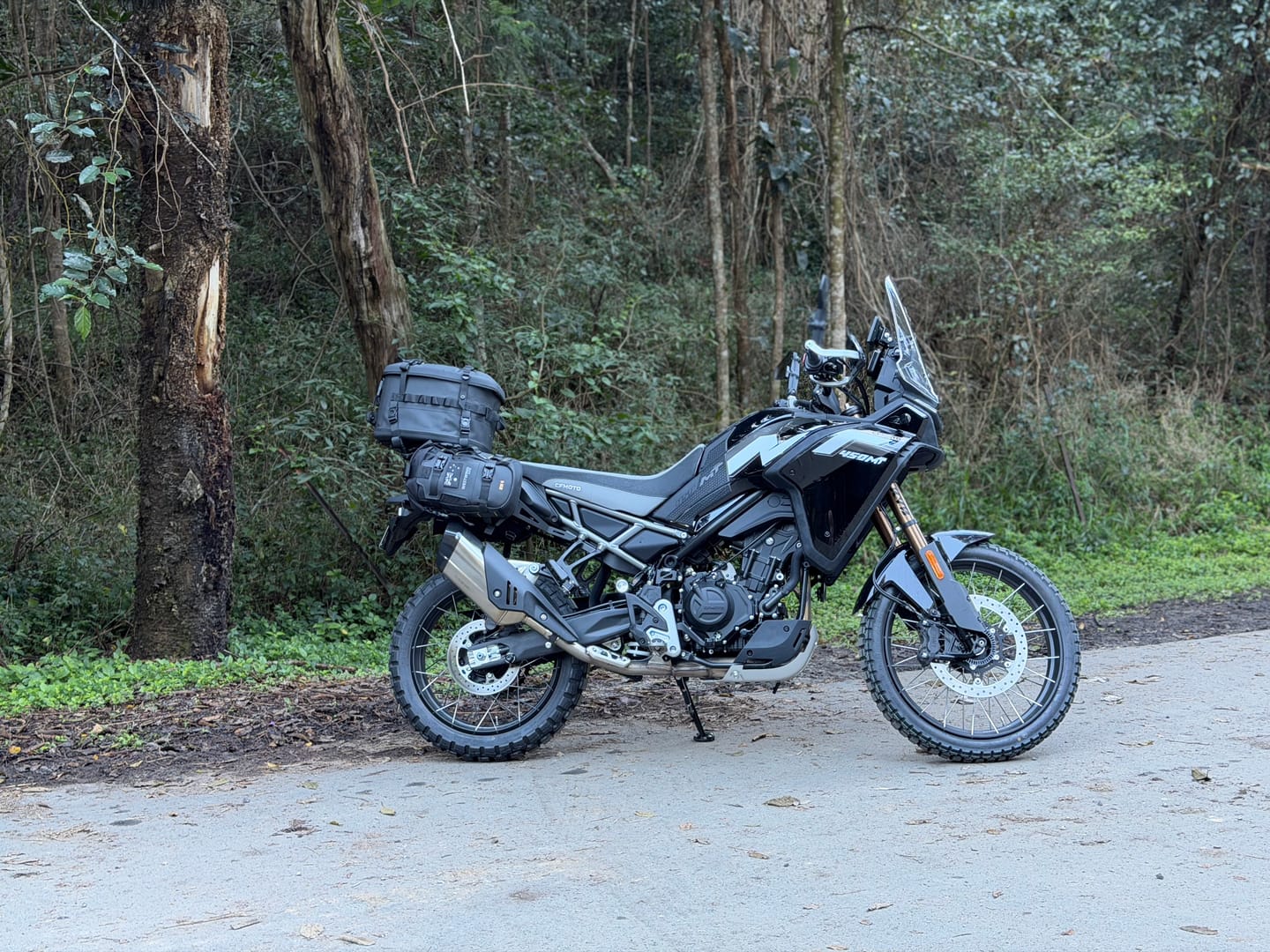 Customer photo review of CF450MT (Ibex 450) Luggage Rack