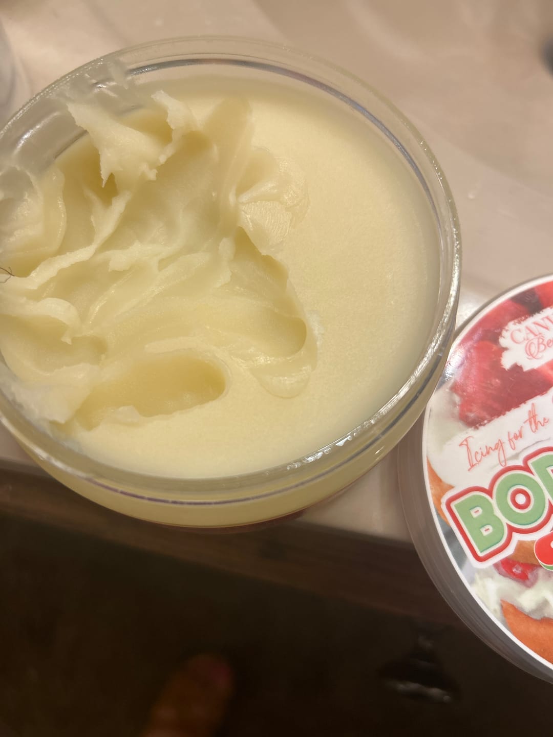 Customer photo review of BODY GLAZE: STRAWBERRY SHORTCAKE