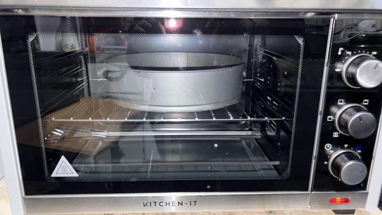Customer photo review of Horno Eléctrico 45L Silver Series