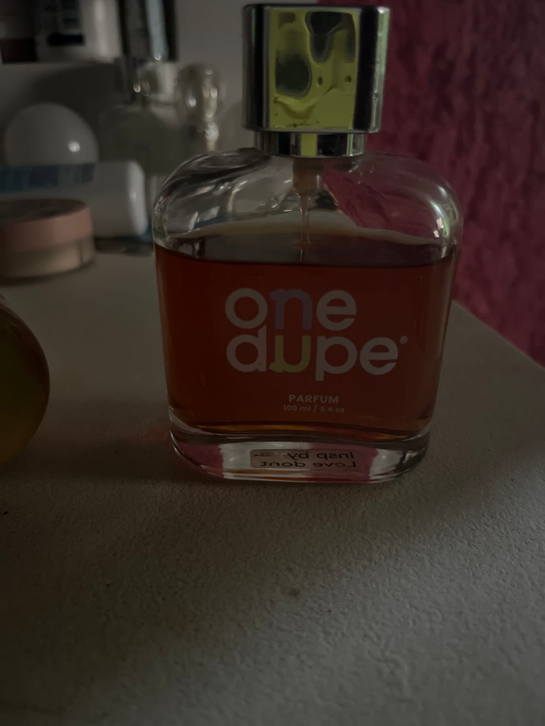 Customer photo review of Perfume inspirado en Love Don't be Shy Kilian
