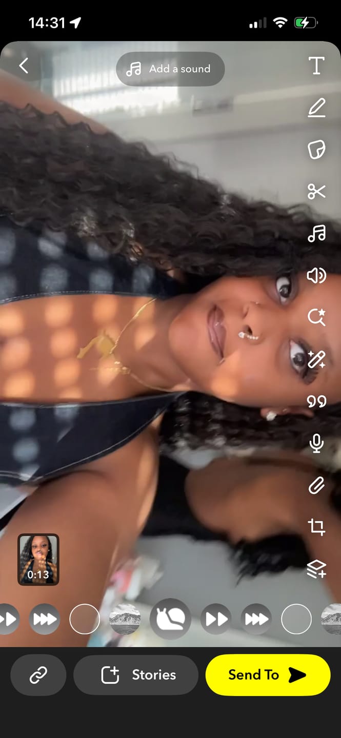 Customer photo review of Piercing Coeur