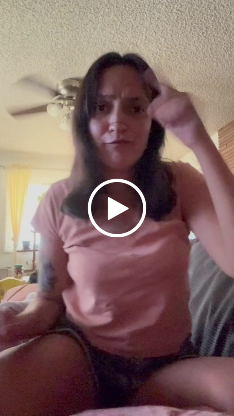 Customer video review of THE WAY ASL T-SHIRT