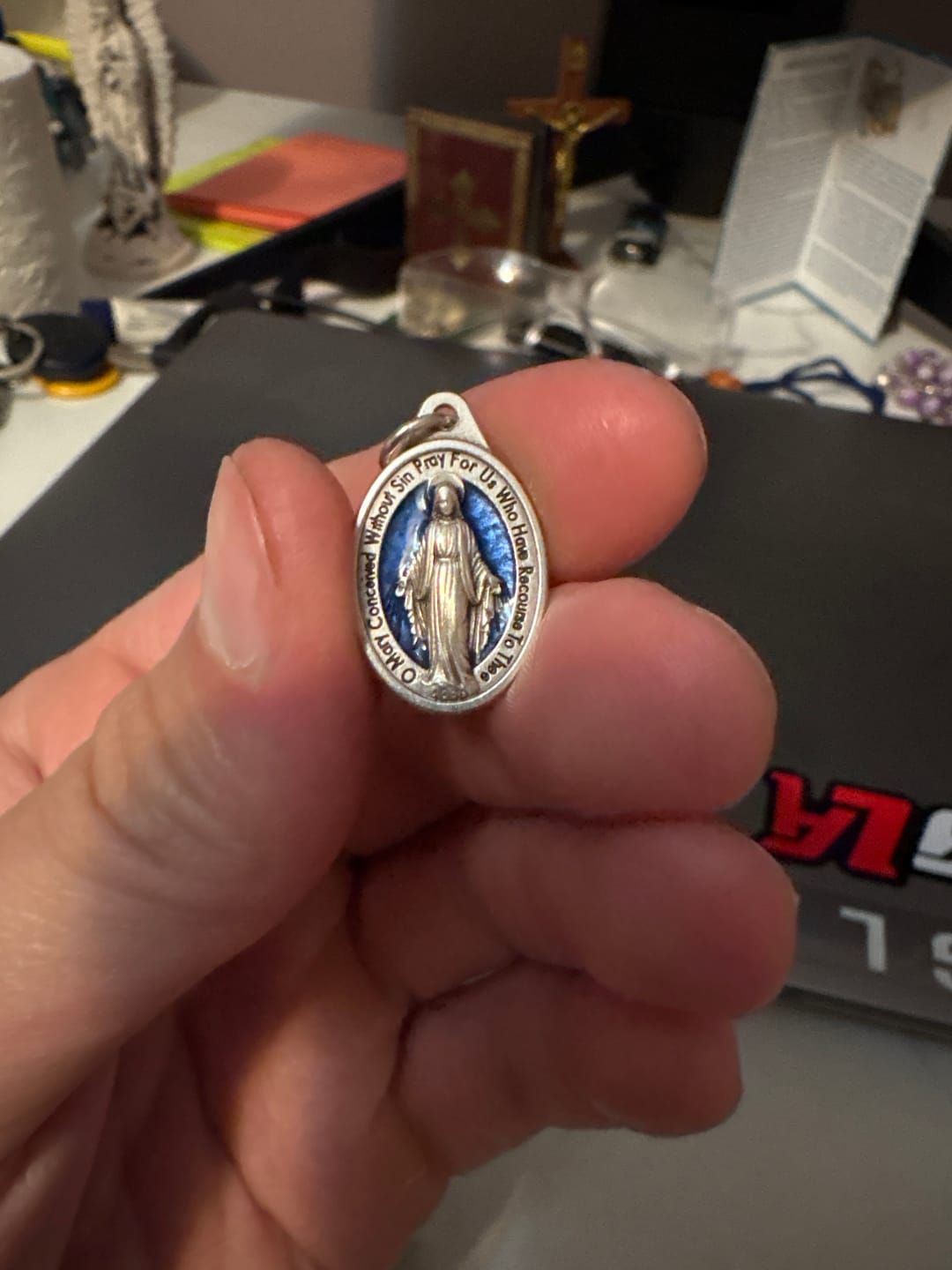 Customer photo review of Miraculous Medal