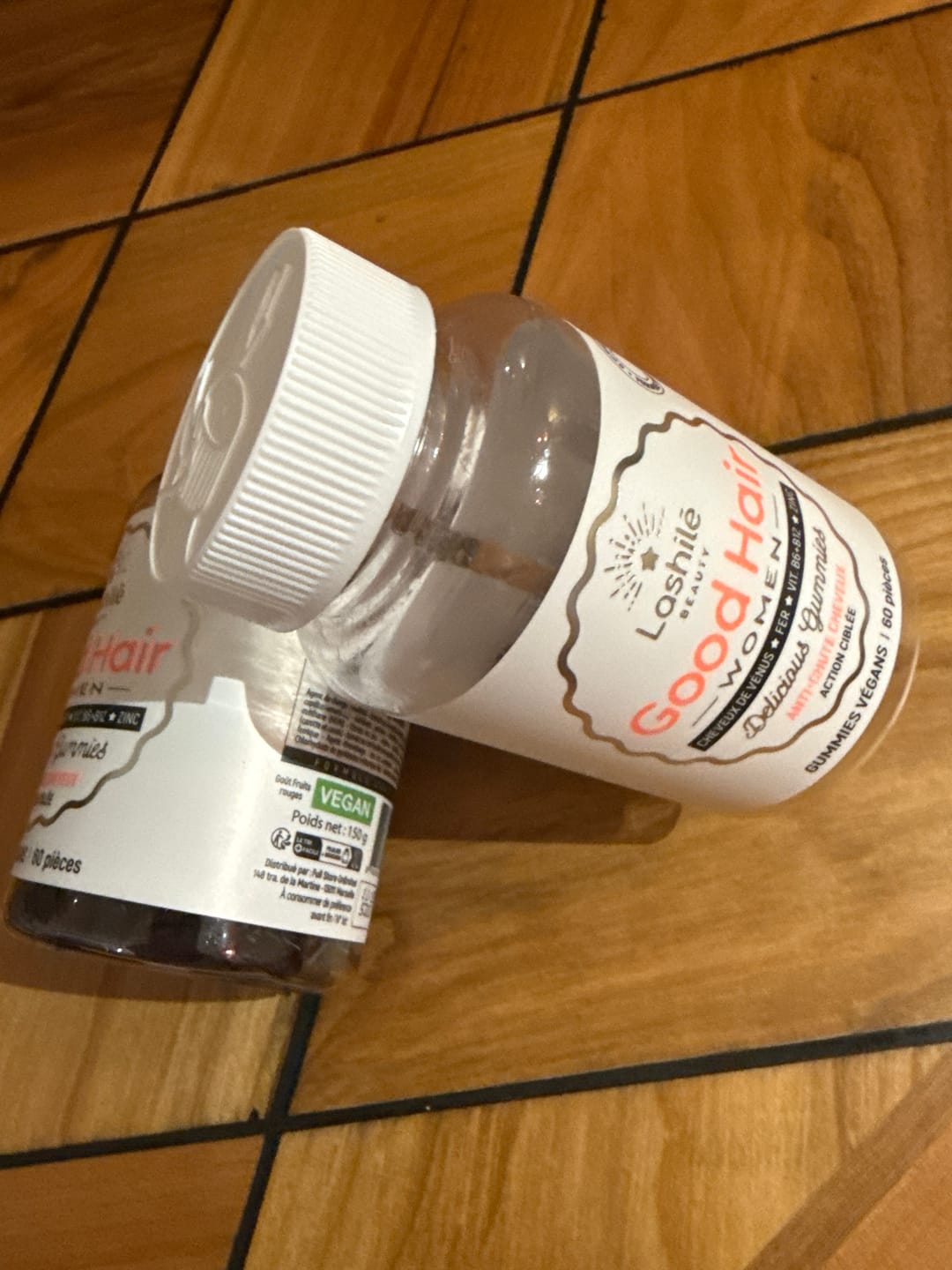 Customer photo review of Pack Cheveux Anti-chute & Pousse