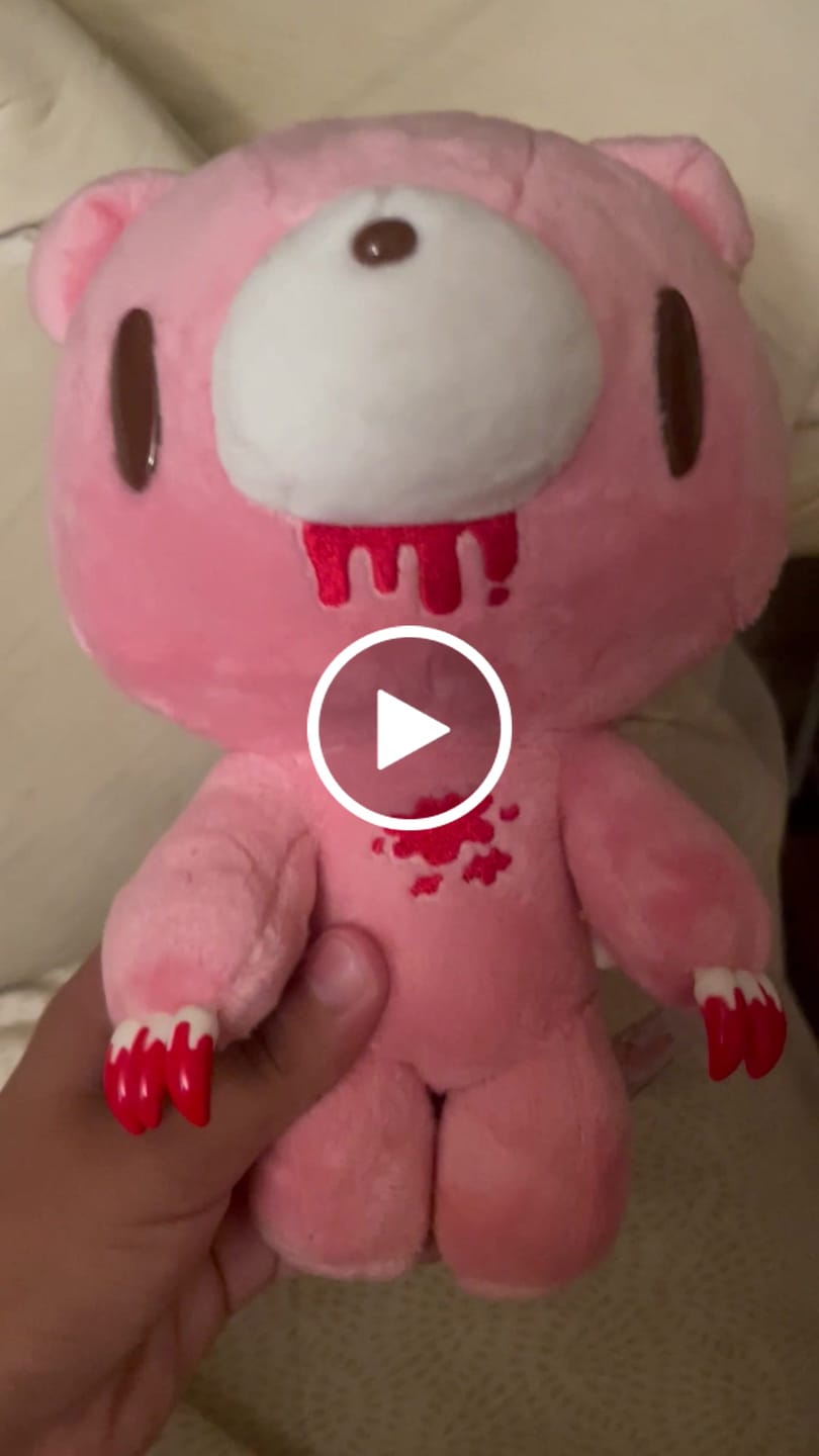 Customer video review of Poseable Gloomy Bear 8" Plush