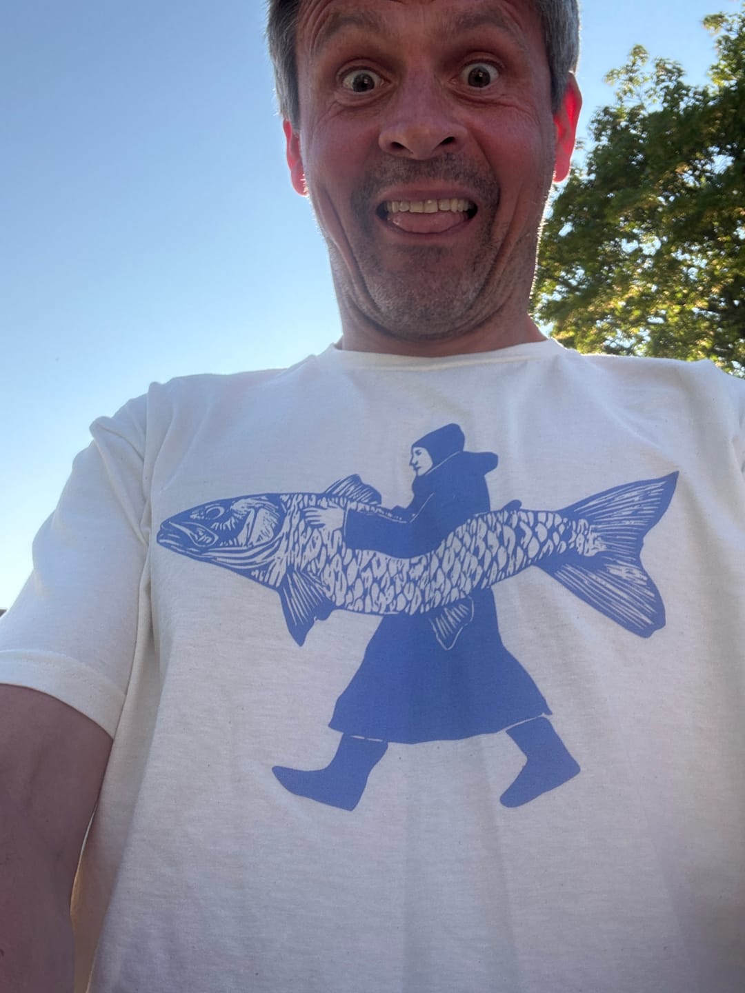 Customer photo review of Heart Beating for 224 T-shirt