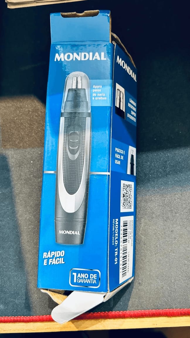 Customer photo review of Aparador de Pelos ULTRATEC Bateria | Classic, Preto/Prata