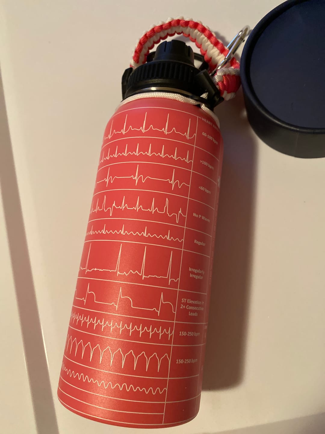 Customer photo review of EKG Water Bottle (32oz)