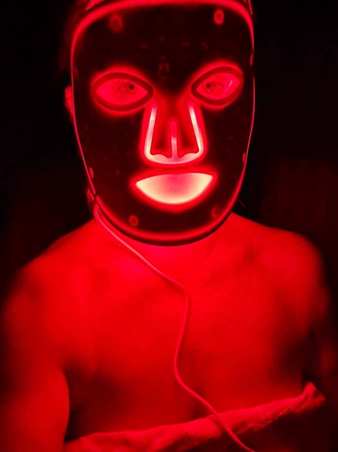 Customer photo review of Skinboosting LED mask