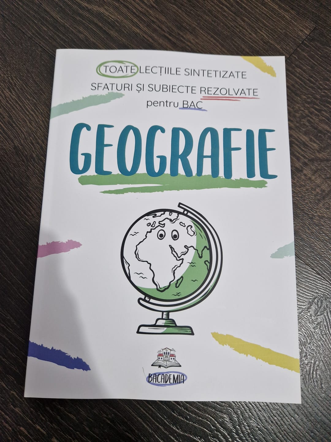 Customer photo review of Carte Geografie Bacalaureat Bacademia