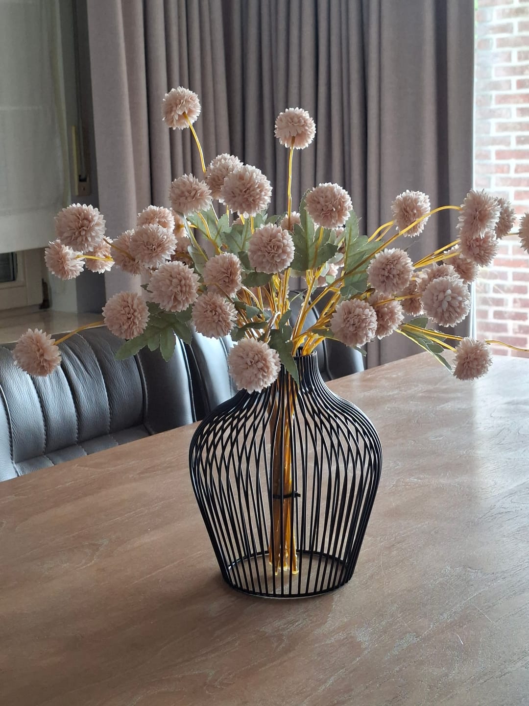 Customer photo review of Zijden Kiku Bloemen - Crème