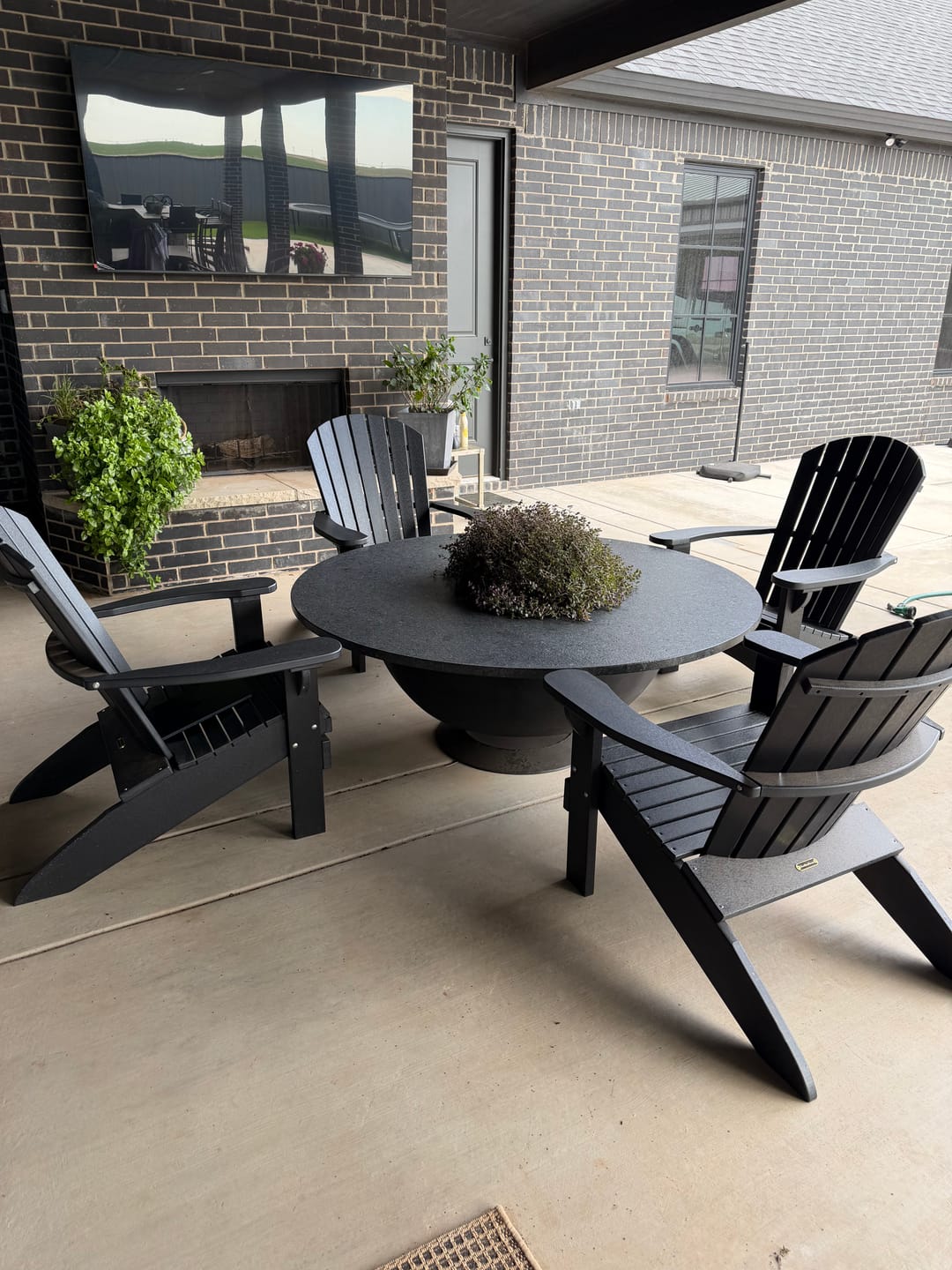 Customer photo review of Set of 6 Adirondack Chairs Original King Size