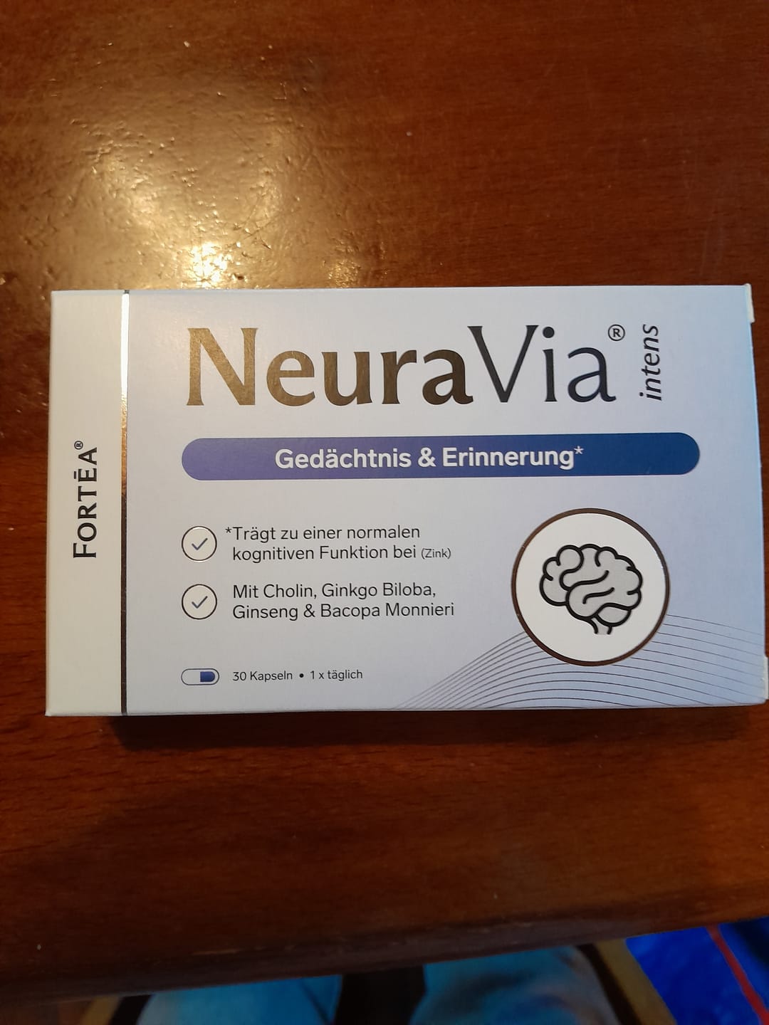 Customer photo review of NeuraVia® intens – Gedächtnis & Erinnerung
